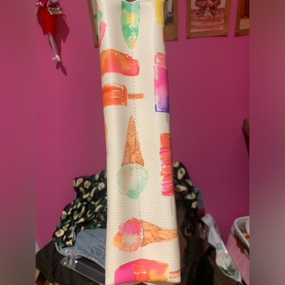 Kate Spade Ice Cream Travel Cosmetic Toiletry Case - Picture 7 of 9